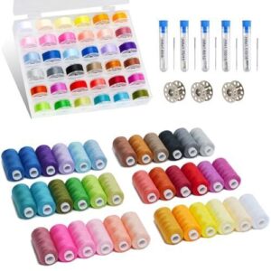 10 Best Thread Colors for Fabric: Match, Blend & Sew Right 8 125 PCS Sewing Thread Assortment, B0FGHJQ1JY