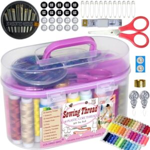 8 Best Sewing Thread Sets for Gift Giving (2026 Guide) 4 40 Spools of Sewing Thread,Gift B0DGS64HD2