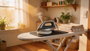 add a safe, convenient pressing station add a safe, convenient pressing station