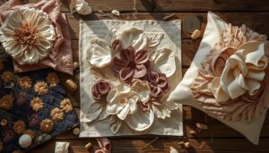 appliqué, quilting, and trapunto appliqué, quilting, and trapunto