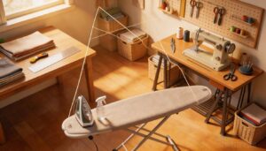 arrange a cutting, sewing, and pressing workflow arrange a cutting, sewing, and pressing workflow