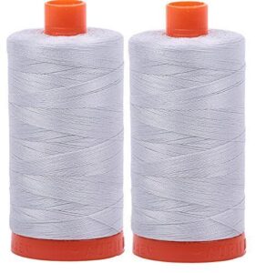10 Best Thread Colors for Fabric: Match, Blend & Sew Right 2 Aurifil Mako 50wt Thread 2 B078X5L3MD