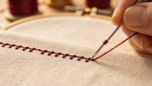 back stitch technique back stitch technique