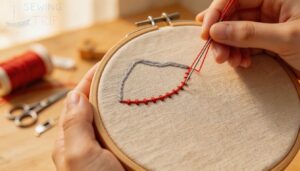 backstitch for clean lines backstitch for clean lines