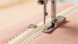 backstitching near the zipper stop backstitching near the zipper stop