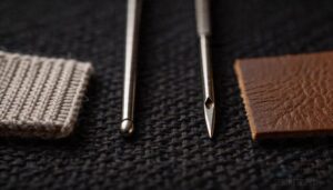 ballpoint and leather needles ballpoint and leather needles