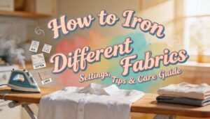 How to Iron Different Fabrics: Settings, Tips & Care Guide 5 best way to iron different fabrics
