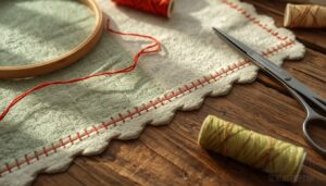 blanket stitch two felt pieces blanket stitch two felt pieces