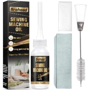 How to Grease a Sewing Machine: Best Lubes & Tips (2026) 4 Brohood Sewing Machine Oil, Compatible B0DQTRJ13X