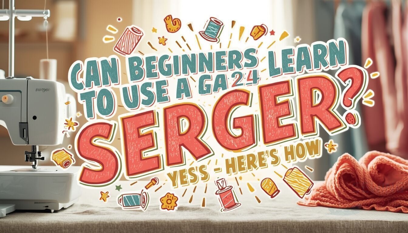 can beginners learn to use a serger
