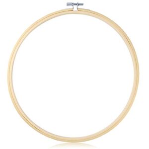 9 Best Embroidery Hoops for Large Projects (+ Pro Tips) 4 Caydo 12 Inch Embroidery Hoop B07L3DF1DY