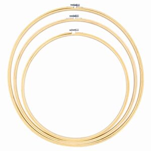 9 Best Embroidery Hoops for Large Projects (+ Pro Tips) 2 Caydo 3 Pieces 14/16/18Inch Large B09XBCK6MZ