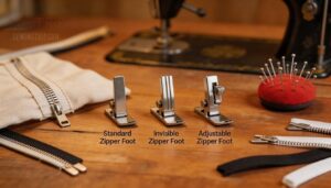 choose the right zipper foot choose the right zipper foot