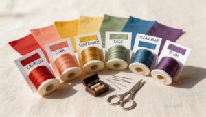 choosing sets with labeled color swatches choosing sets with labeled color swatches