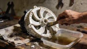 clean the drain pump impeller clean the drain pump impeller