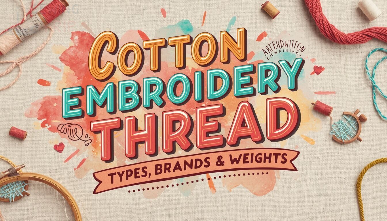 cotton embroidery thread comparison