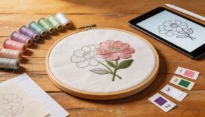 create an embroidery-ready design create an embroidery-ready design