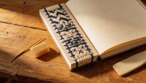 decorative exposed-spine stitch patterns decorative exposed-spine stitch patterns