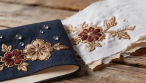 durability through repeated washing and wear durability through repeated washing and wear