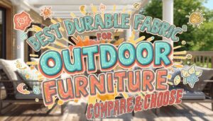 Best Durable Fabric for Outdoor Furniture: Compare & Choose 12 durable fabric for outdoor furniture