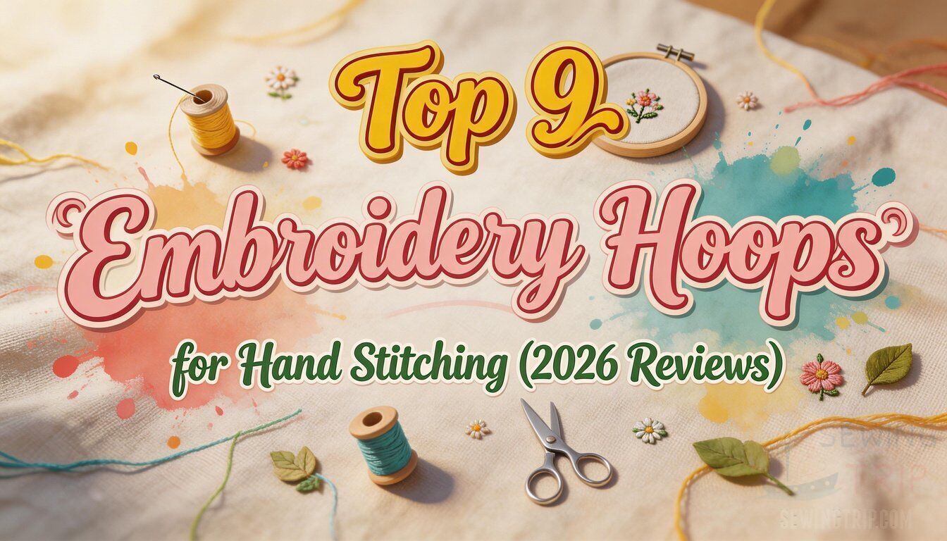 embroidery hoops for hand stitching