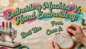 embroidery machine vs hand embroidery pros and cons embroidery machine vs hand embroidery pros and cons