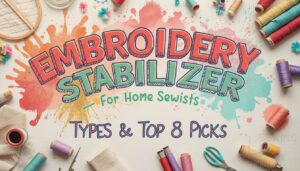 Embroidery Stabilizers for Home Sewists: Types & Top 8 Picks 28 embroidery stabilizers for home sewists