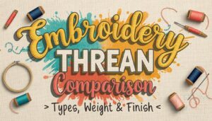 Embroidery Thread Sheen Comparison: Types, Weight & Finish 26 embroidery thread sheen comparison