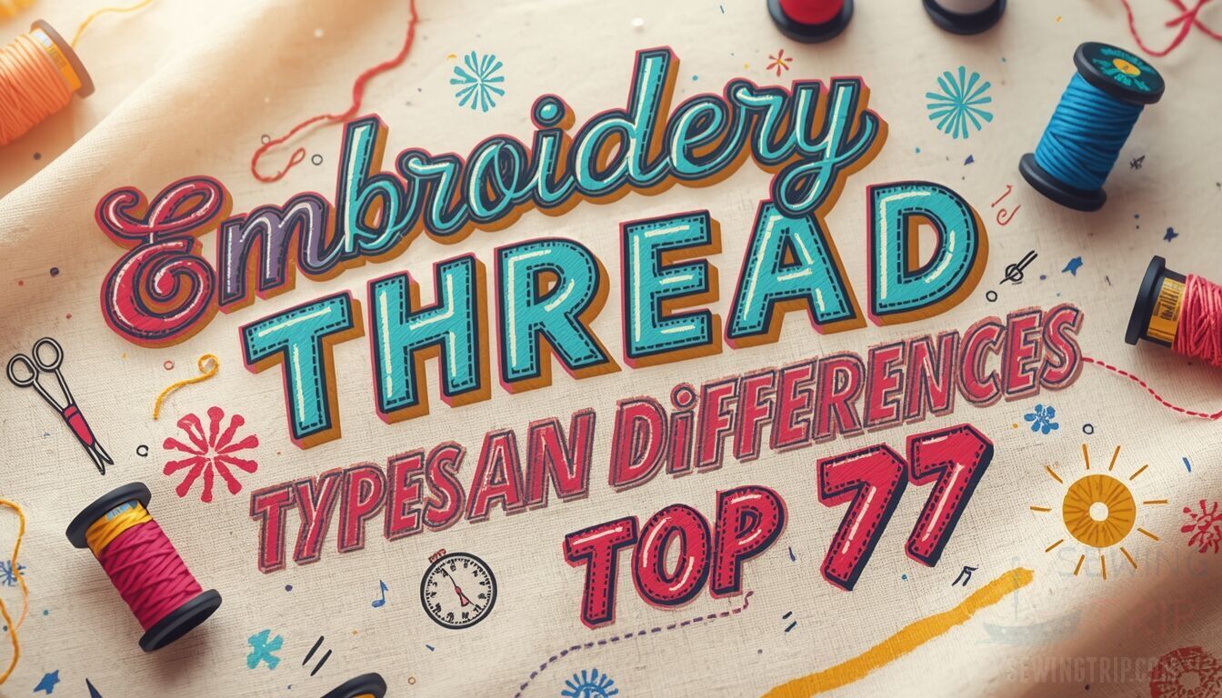 embroidery thread strength differences