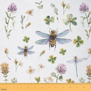 9 Best Quilting Fabrics for Outdoor Use: Durable Prints, Weather-Resistant Picks 6 Erosebridal Bee Fabric by The B0C9ZRXS6R