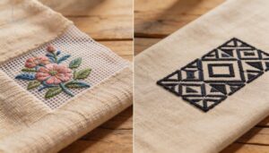 finished appearance and back-of-fabric feel finished appearance and back-of-fabric feel