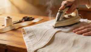 finishing the mitered corners finishing the mitered corners