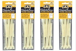 How to Keep Embroidery Floss Fresh: Storage Tips & Care Habits 2 Floss Holder Bundle : 4 B07CSDXD49