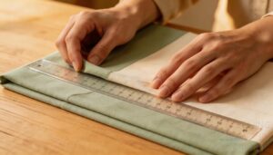 folding yardage without creating distortion folding yardage without creating distortion