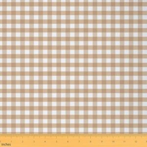 9 Best Quilting Fabrics for Outdoor Use: Durable Prints, Weather-Resistant Picks 9 Geometric Grid Fabric by The B0FR9L6RWV