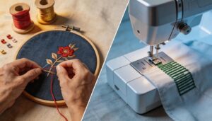 hand embroidery vs machine embroidery hand embroidery vs machine embroidery