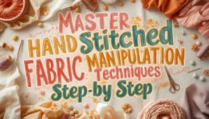 Hand Stitched Fabric Manipulation Techniques: a Complete Guide 8 hand stitched fabric manipulation techniques