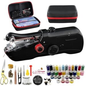 6 Best Portable Sewing Machines for Urgent On-the-Spot Repairs 5 Handheld Sewing Machine with Black B0FJXDCYCY