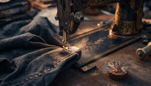 heavy fabrics like denim and canvas heavy fabrics like denim and canvas