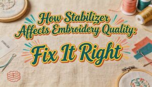 how does stabilizer affect embroidery quality how does stabilizer affect embroidery quality