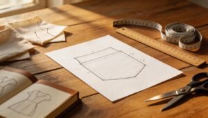 how to draft and cut a pocket pattern how to draft and cut a pocket pattern
