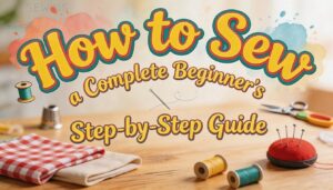 how to sew how to sew