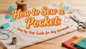 how to sew a pocket how to sew a pocket