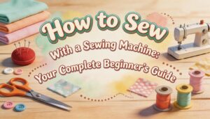 how to sew with a sewing machine how to sew with a sewing machine