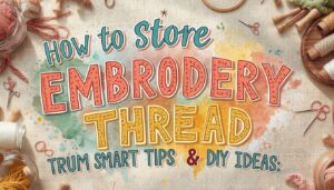how to store embroidery thread how to store embroidery thread