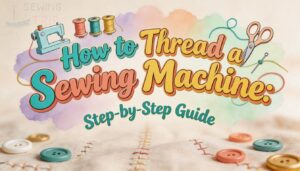 how to thread a sewing machine how to thread a sewing machine