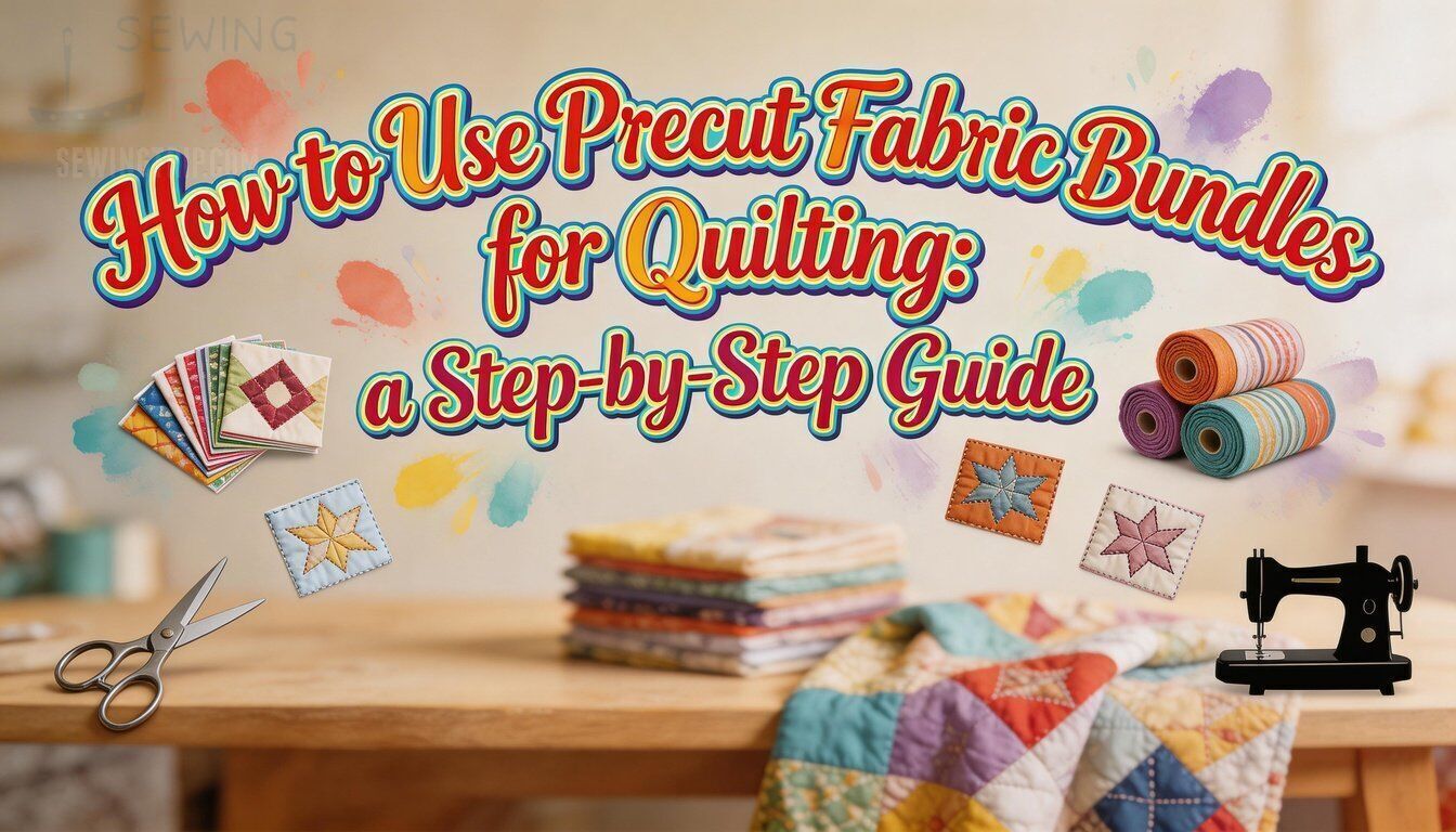 how to use precut fabric bundles for quilting