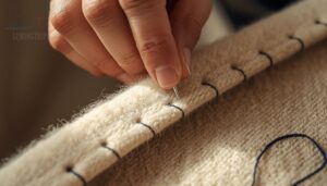inserting the needle evenly inserting the needle evenly