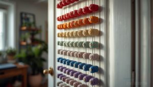 install a door-behind spool organizer install a door-behind spool organizer