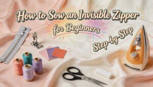 How to Sew an Invisible Zipper for Beginners: Step-by-Step 29 invisible zipper for beginners